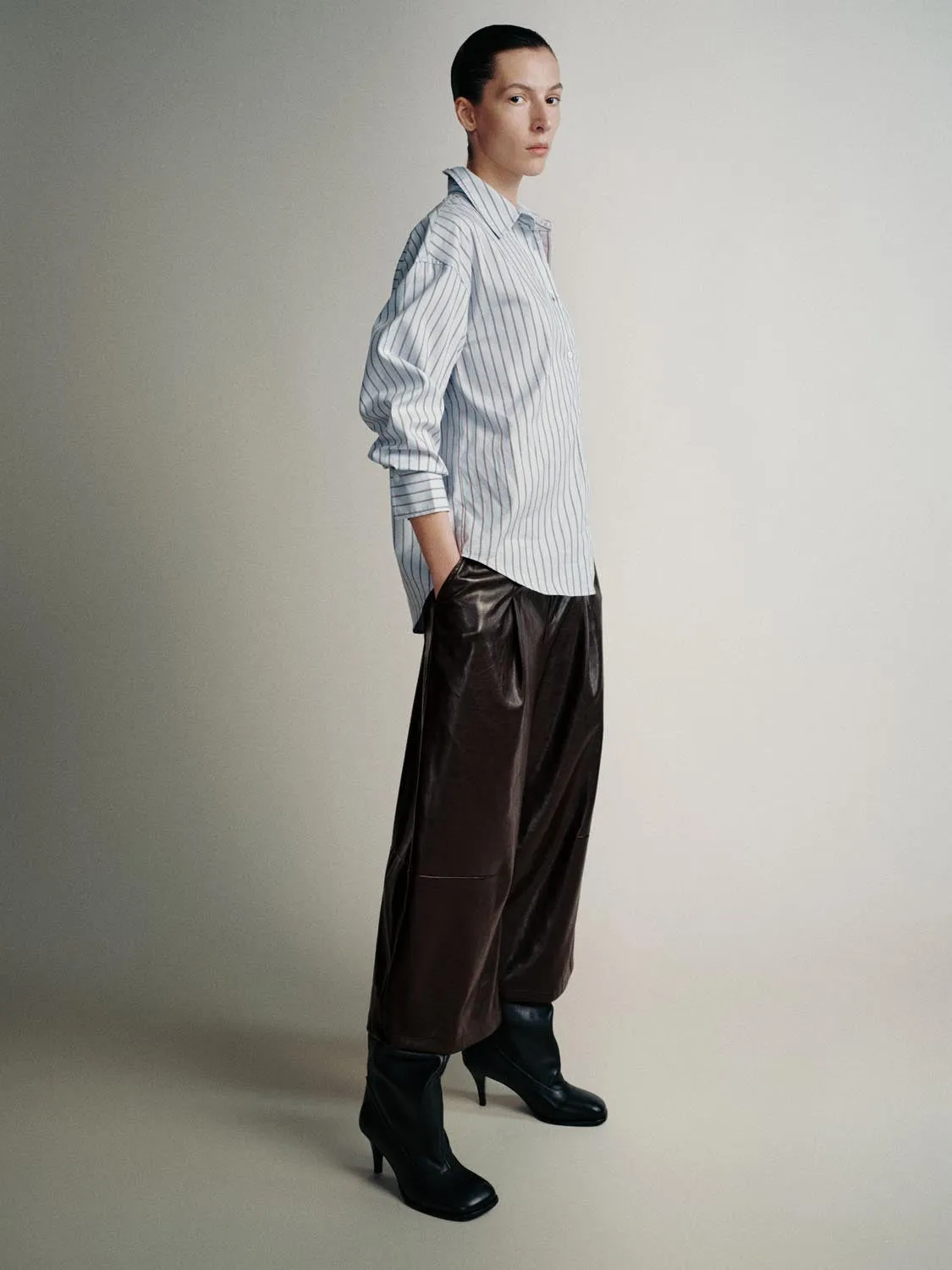 Striped Loose Fit Shirts sold by Urban Revivo product image thumbnail 5