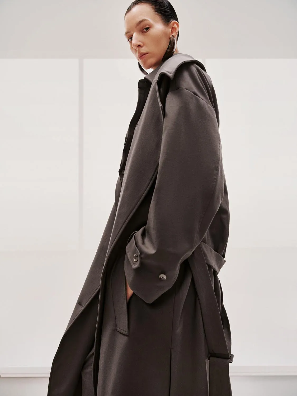 2 In 1 Oversize Trench Coats sold by Urban Revivo product image thumbnail 2