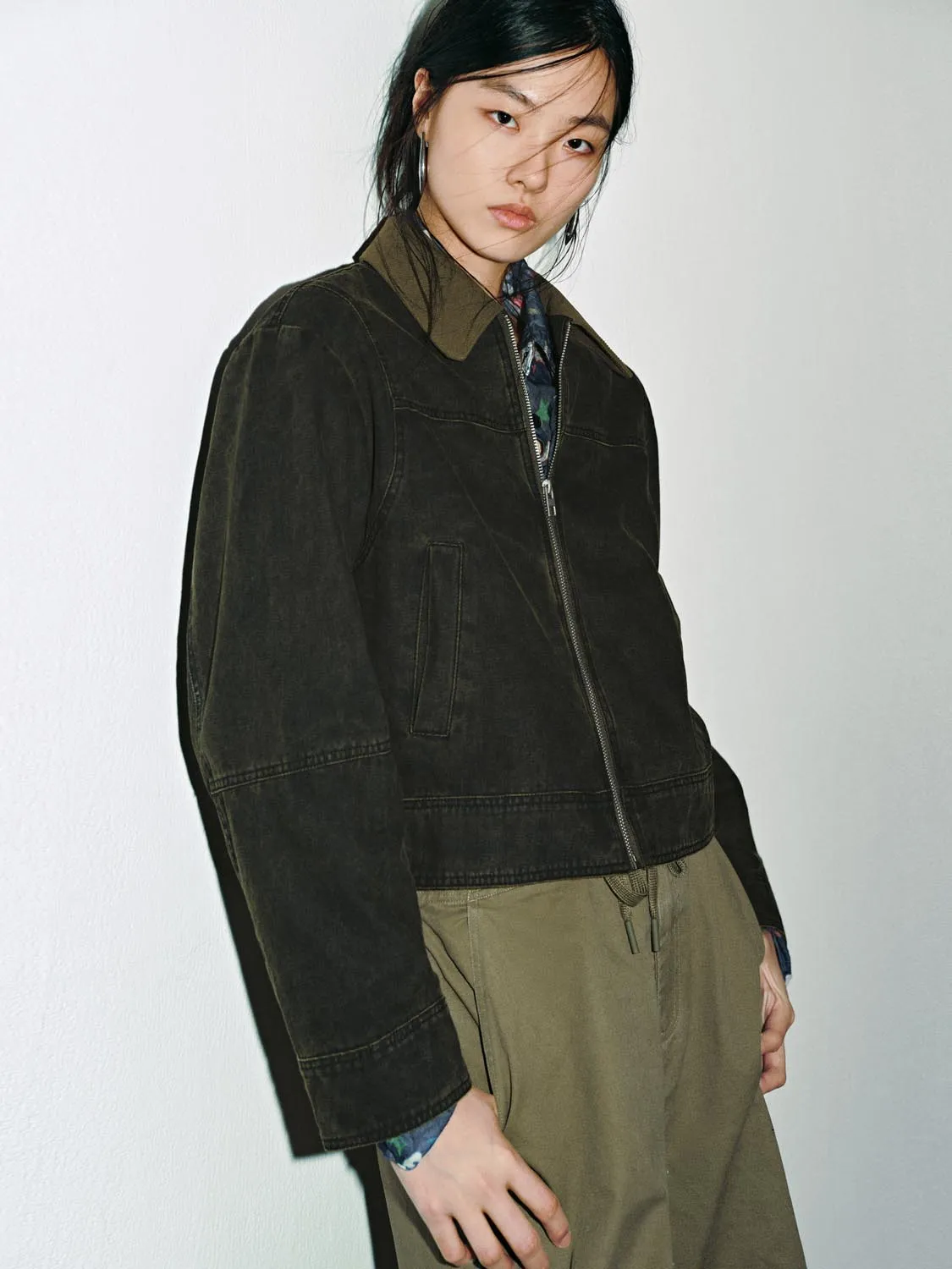 Contrast Denim Jackets sold by Urban Revivo product image thumbnail 2