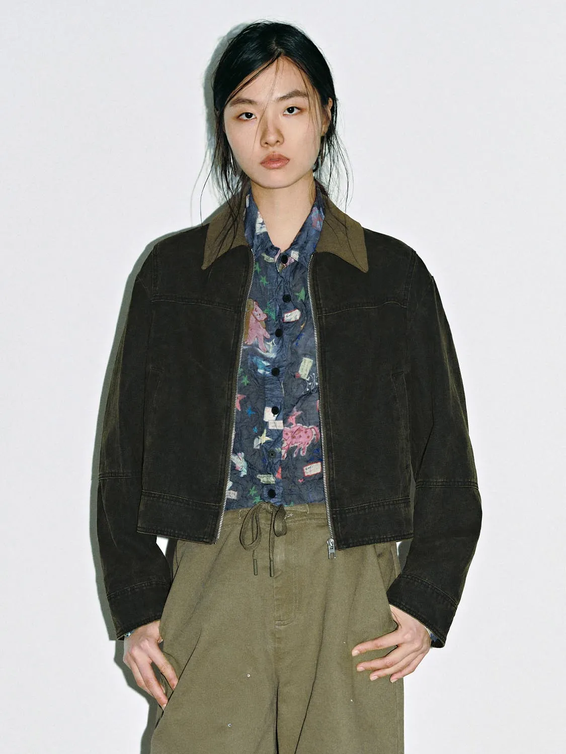 Contrast Denim Jackets sold by Urban Revivo