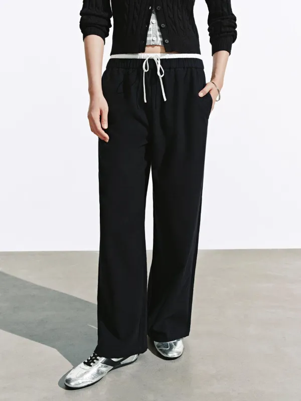 Pull On Wide Leg Pants sold by Urban Revivo