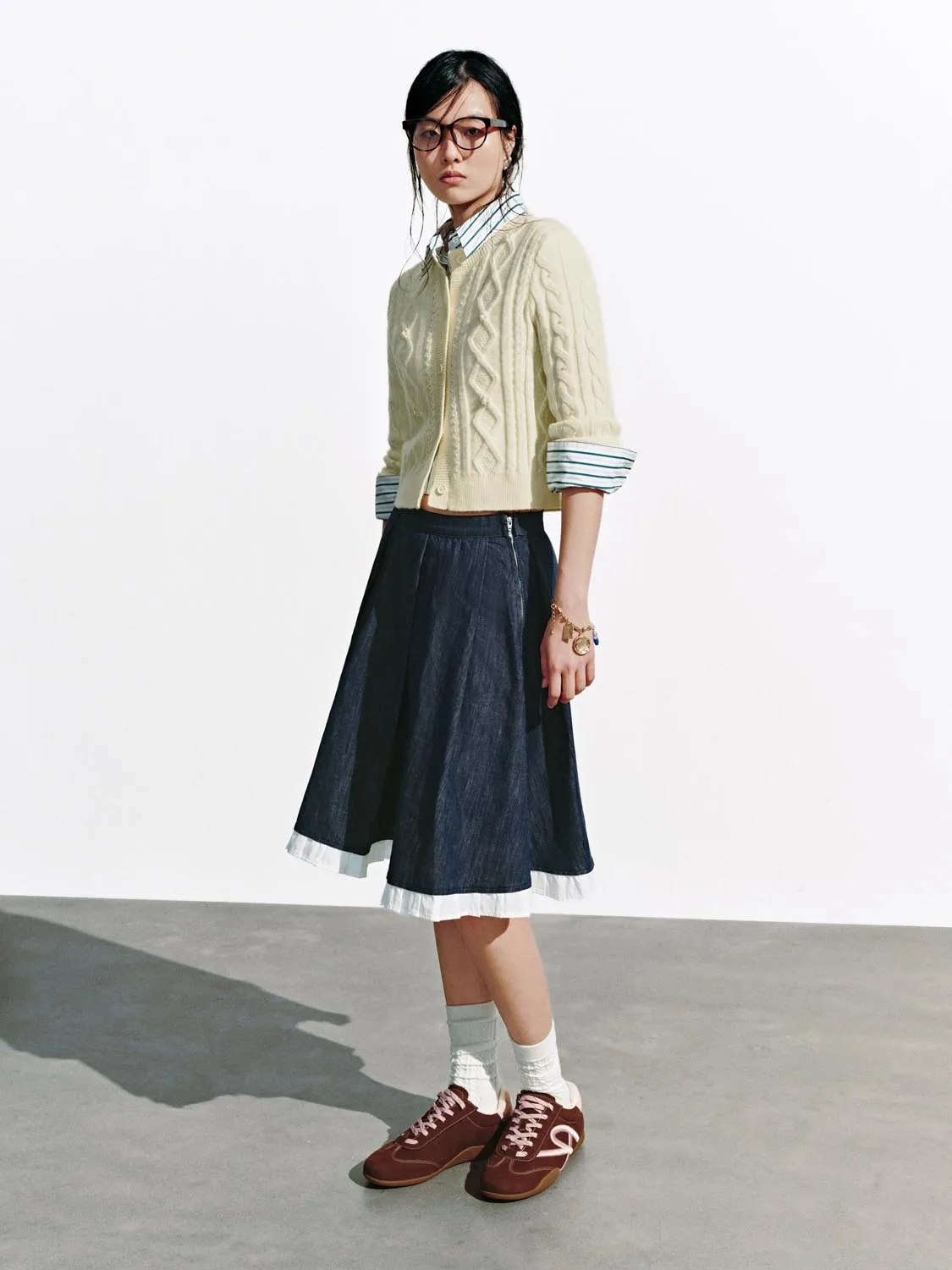 Cable Knitted Cardigans sold by Urban Revivo product image thumbnail 5