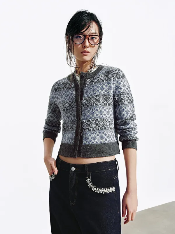 Contrast Trim Knitted Cardigans sold by Urban Revivo