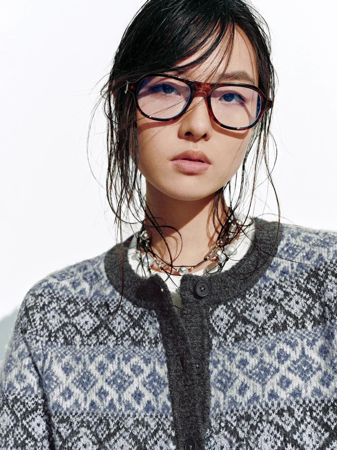 Contrast Trim Knitted Cardigans sold by Urban Revivo product image thumbnail 3