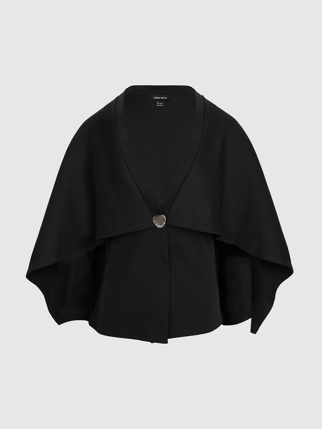Oversize Button Front Cape Cardigans sold by Urban Revivo