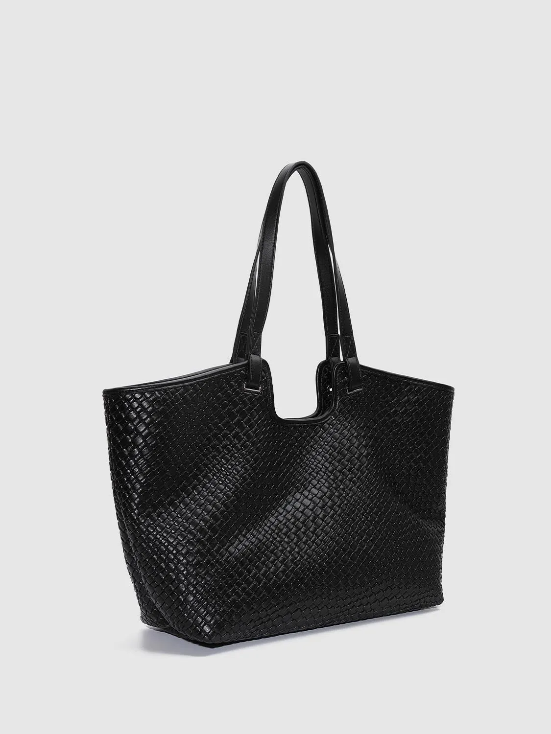 Striped Oversize Tote Shoulder Bags sold by Urban Revivo product image thumbnail 3