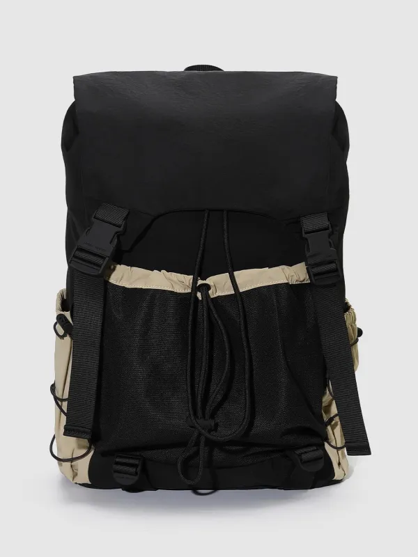 Oversize Drawstring Buckle Detail Backpacks sold by Urban Revivo