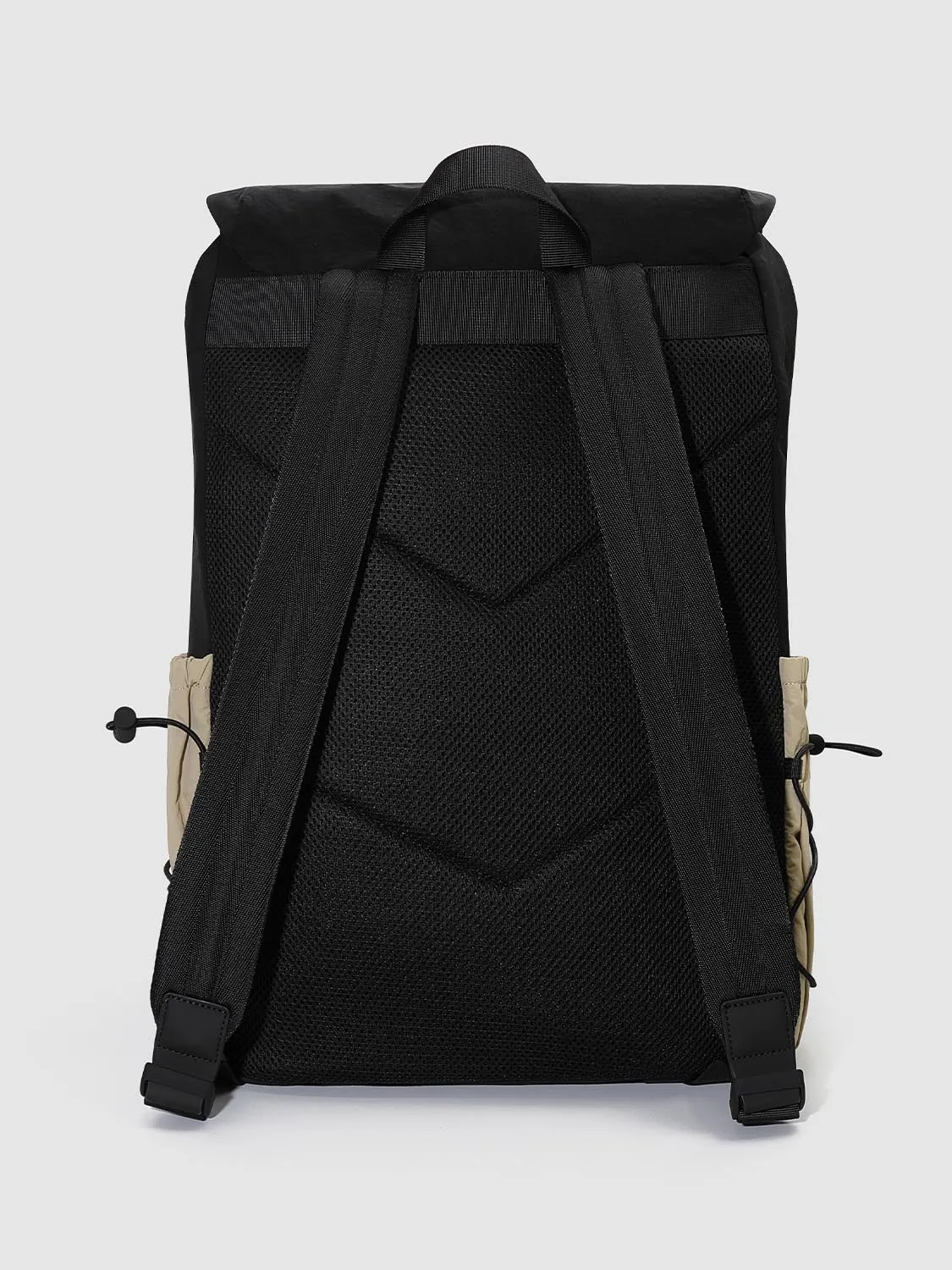 Oversize Drawstring Buckle Detail Backpacks sold by Urban Revivo product image thumbnail 2