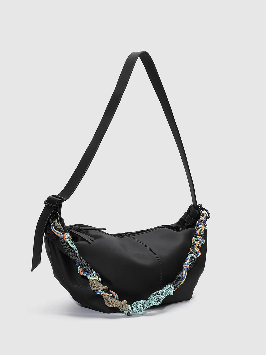 Oversize Crescent Crossbody Bags sold by Urban Revivo product image thumbnail 2