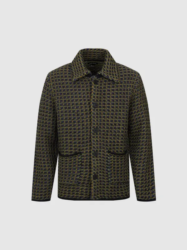 Collared Loose Knitted Cardigans sold by Urban Revivo