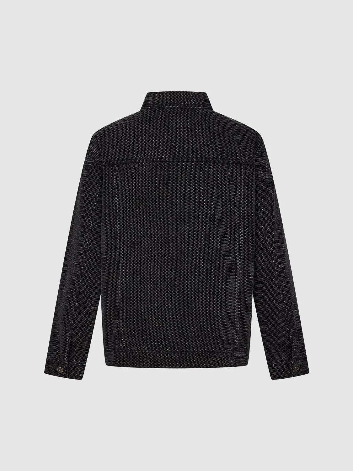 Flap Pockets Denim Trucker Jackets sold by Urban Revivo product image thumbnail 2