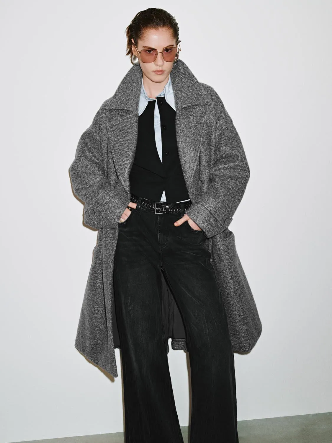 Oversize Thick Coats sold by Urban Revivo product image thumbnail 4