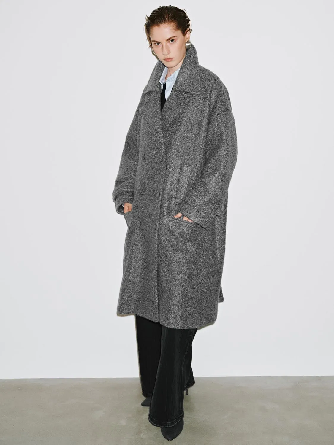 Oversize Thick Coats sold by Urban Revivo product image thumbnail 5