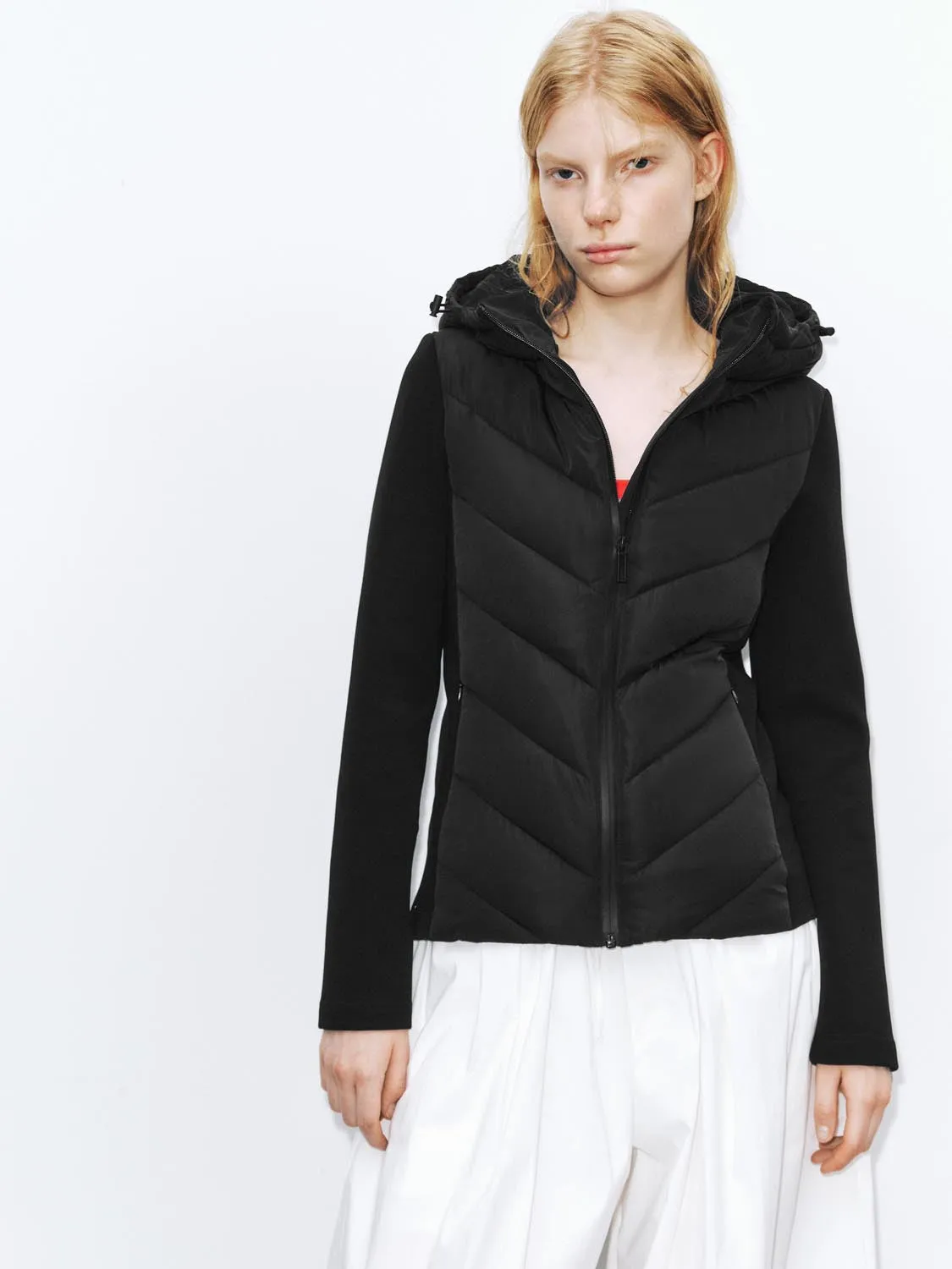 Slim Fit Hooded Padded Jackets sold by Urban Revivo product image thumbnail 2