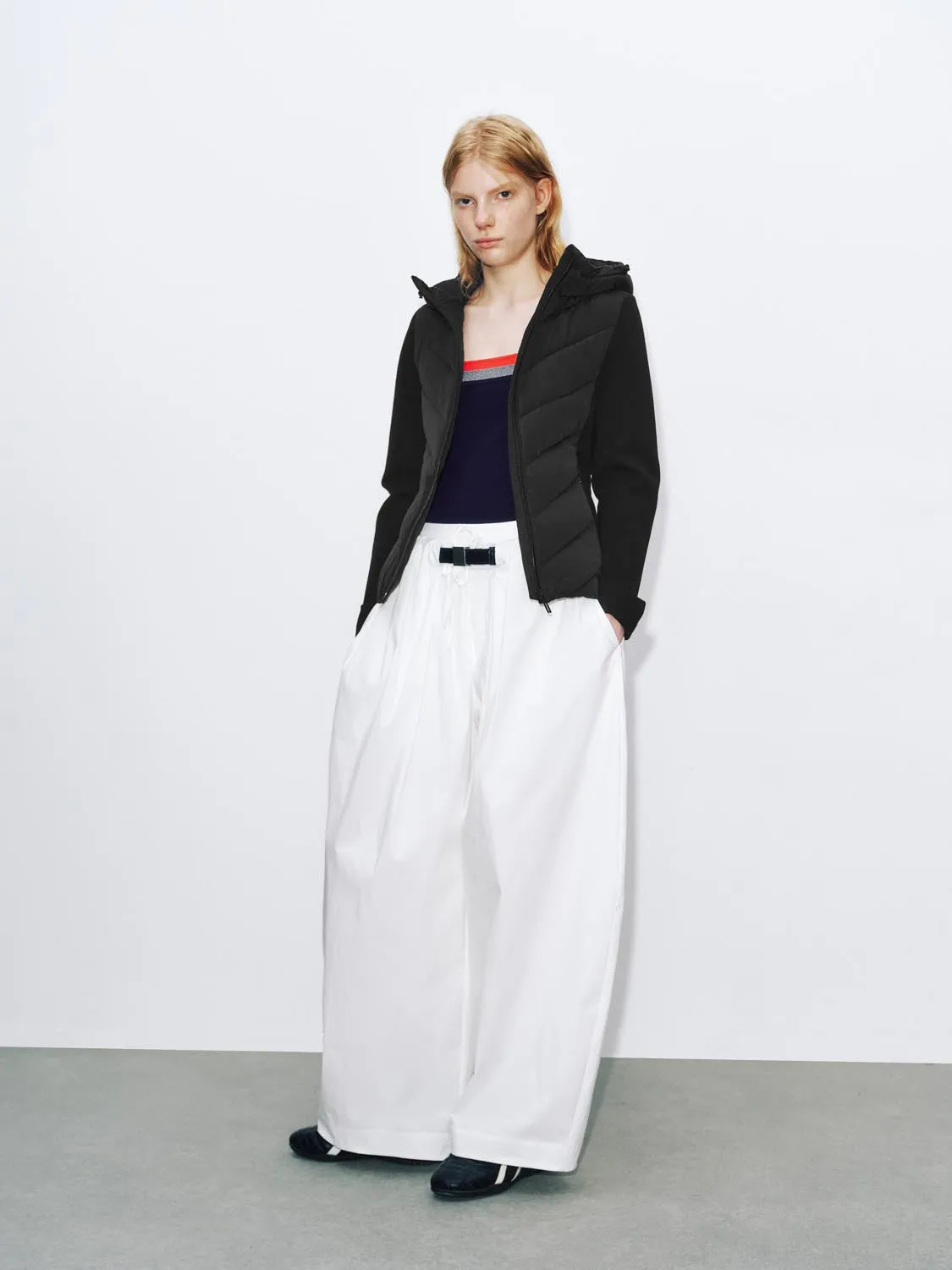 Slim Fit Hooded Padded Jackets sold by Urban Revivo product image thumbnail 4