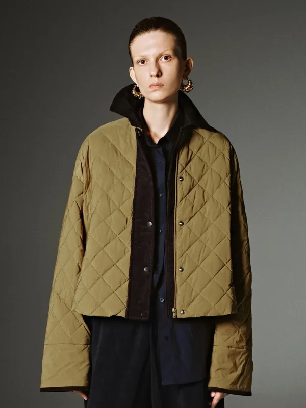 Contrast Padded Jackets sold by Urban Revivo