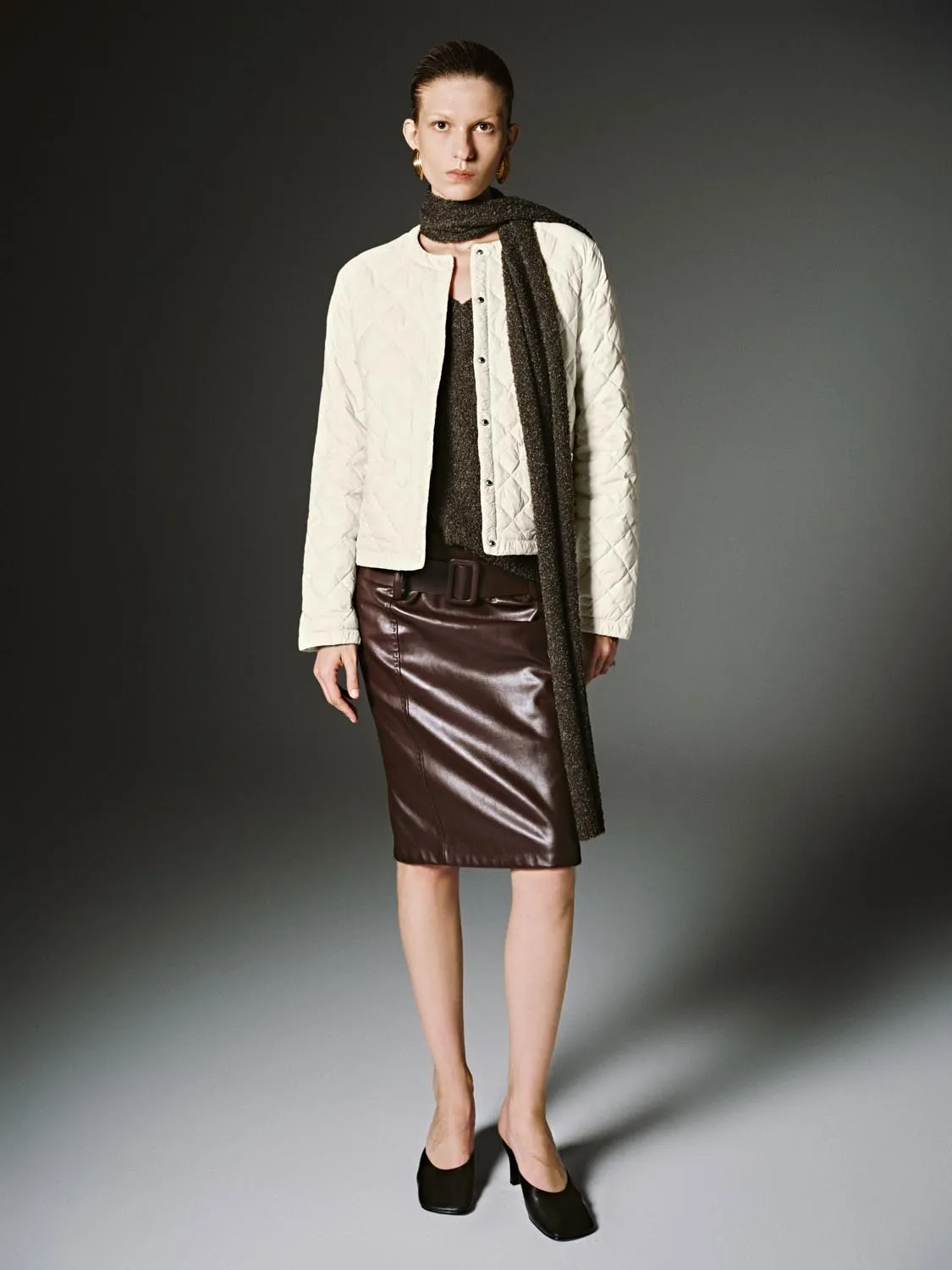 Crew Neck Padded Jackets sold by Urban Revivo product image thumbnail 4