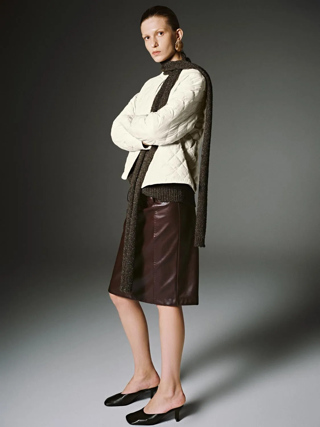 Crew Neck Padded Jackets sold by Urban Revivo product image thumbnail 5