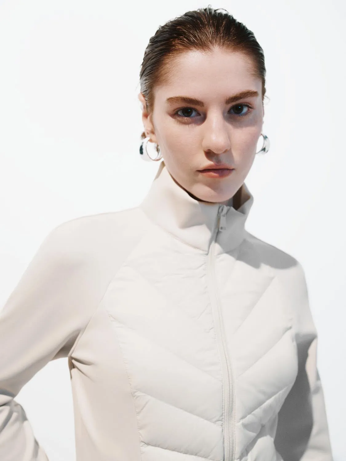 Slim Fit Padded Jackets sold by Urban Revivo product image thumbnail 3