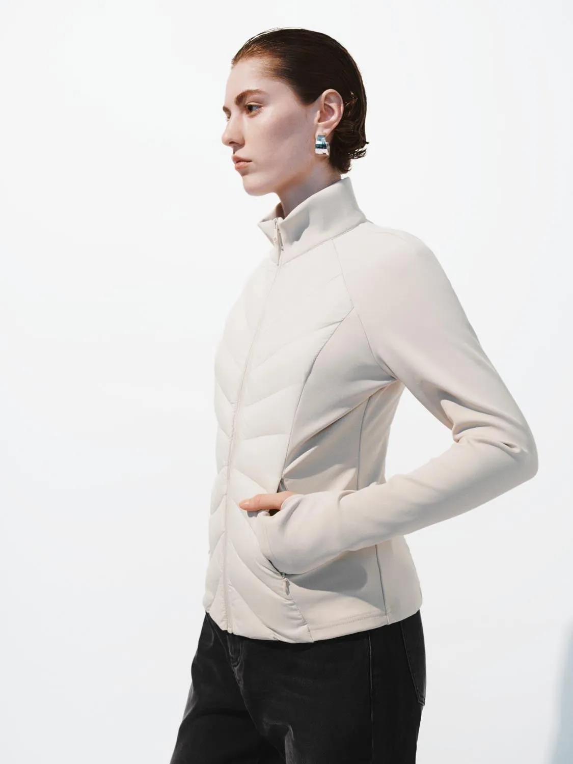 Slim Fit Padded Jackets sold by Urban Revivo product image thumbnail 2