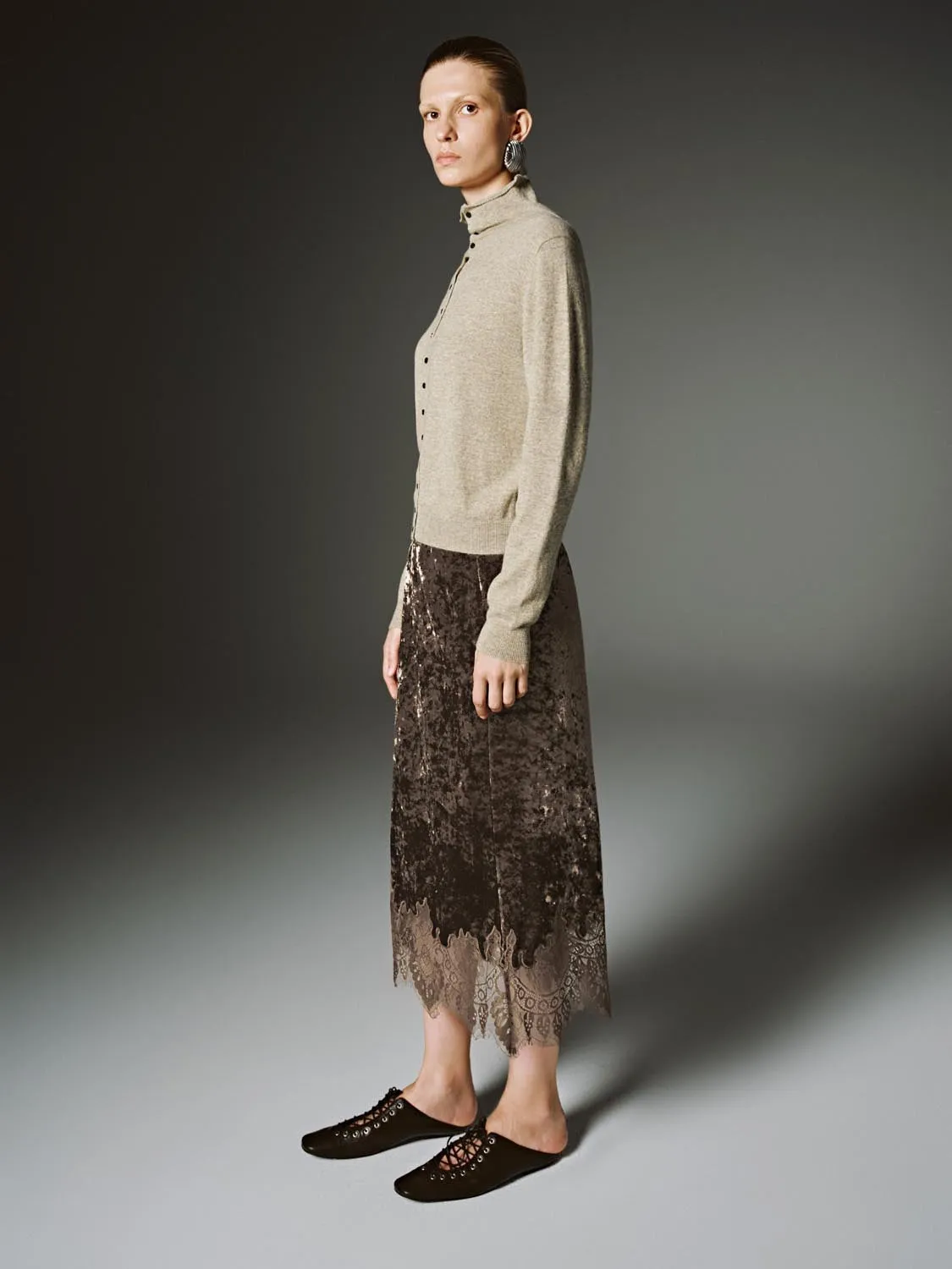 Stand Collar Knitted Cardigans sold by Urban Revivo product image thumbnail 5