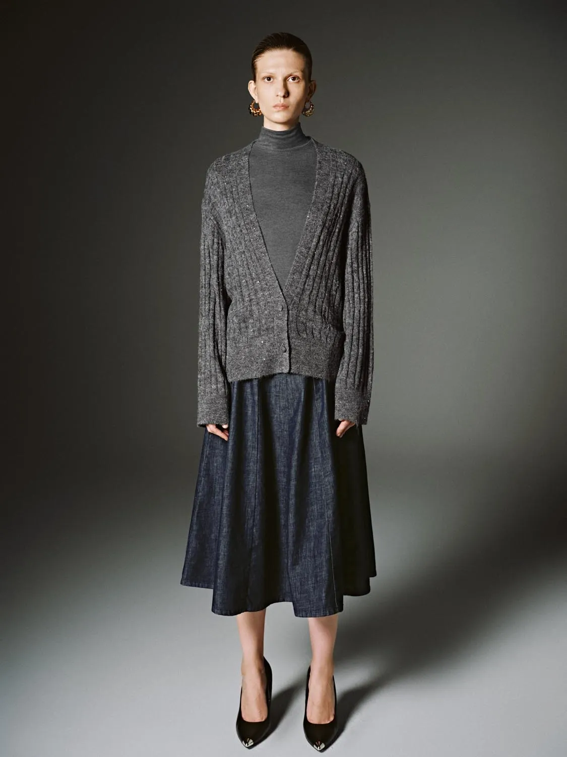 V-Neck Knitted Cardigans sold by Urban Revivo product image thumbnail 4