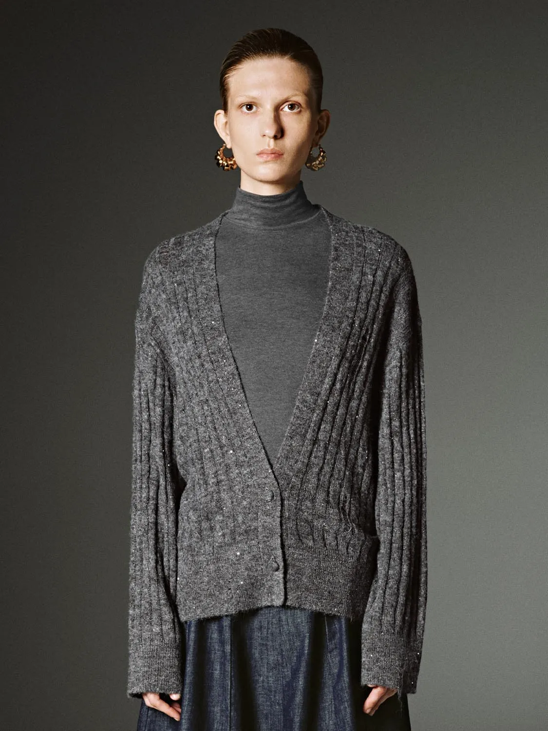 V-Neck Knitted Cardigans sold by Urban Revivo