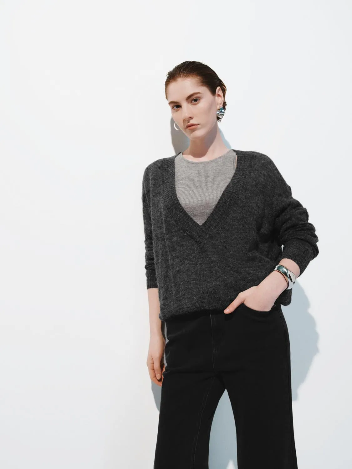 2 In 1 Long Sleeve T-Shirts sold by Urban Revivo product image thumbnail 2