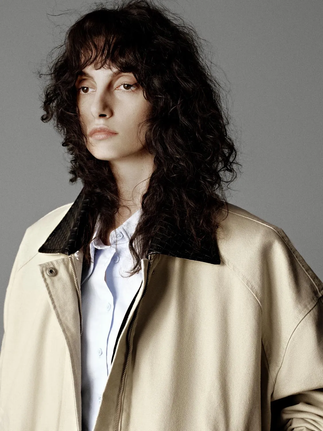 Contrast Collar Denim Bomber Jackets sold by Urban Revivo product image thumbnail 3