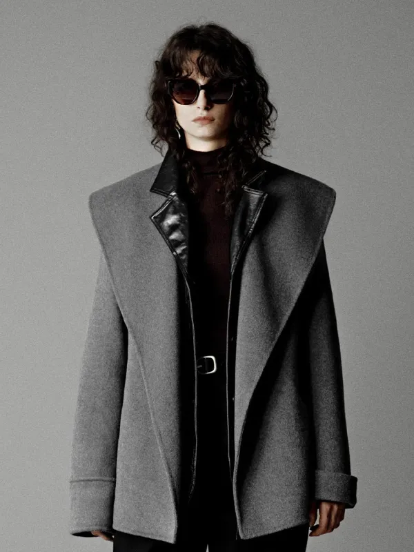 Wrap Front Oversize Coats sold by Urban Revivo
