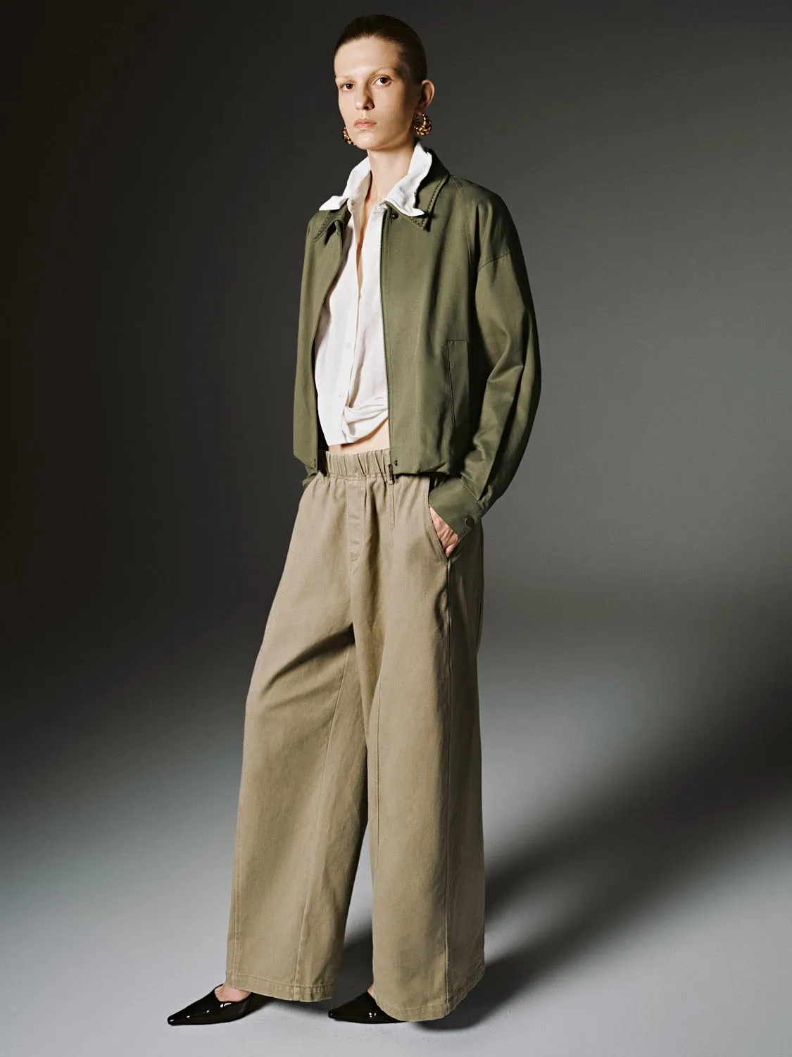 Stud Detail Loose Fit Jackets sold by Urban Revivo product image thumbnail 5