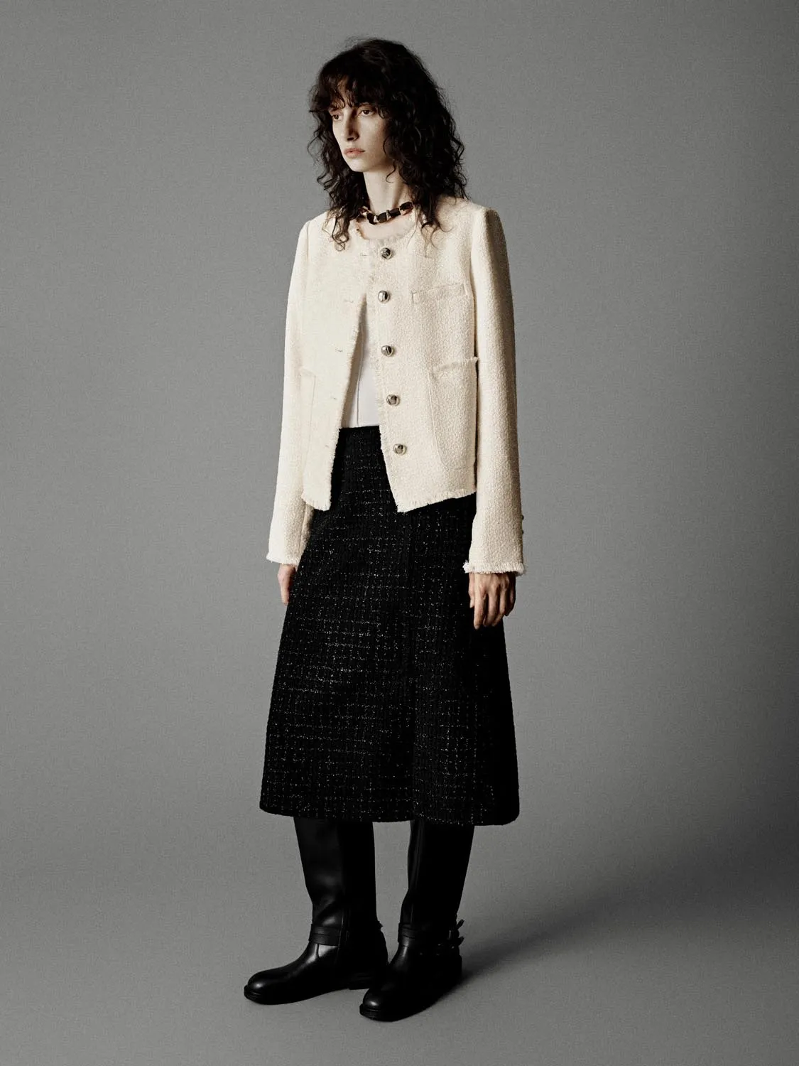 Fringed Tweed Jackets sold by Urban Revivo product image thumbnail 5