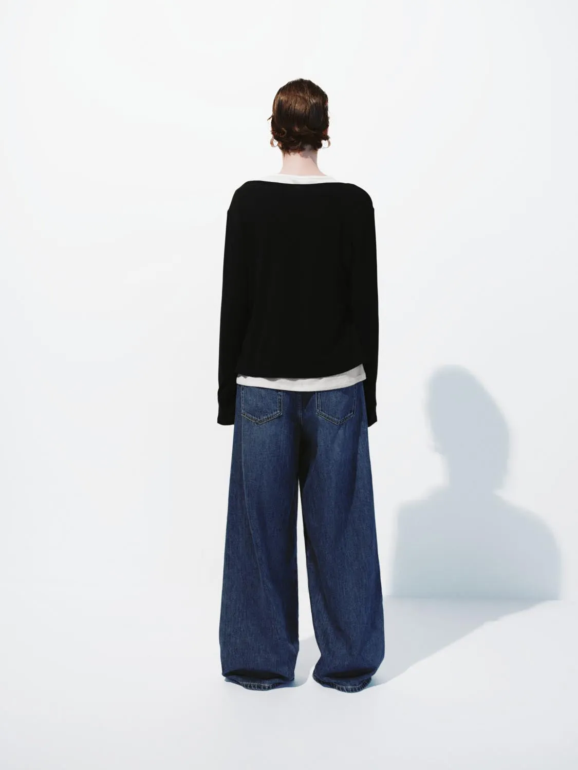 Belted Wide Leg Jeans sold by Urban Revivo product image thumbnail 4