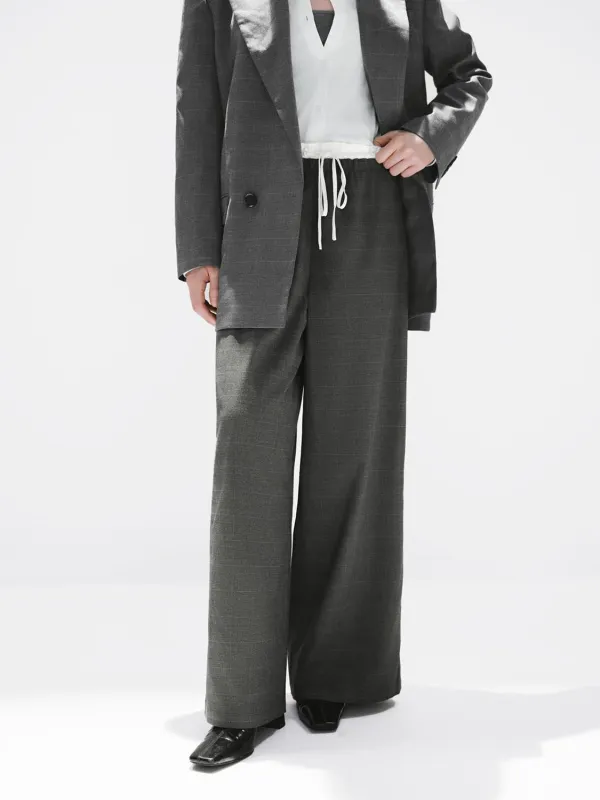 Pull On Wide Leg Pants sold by Urban Revivo