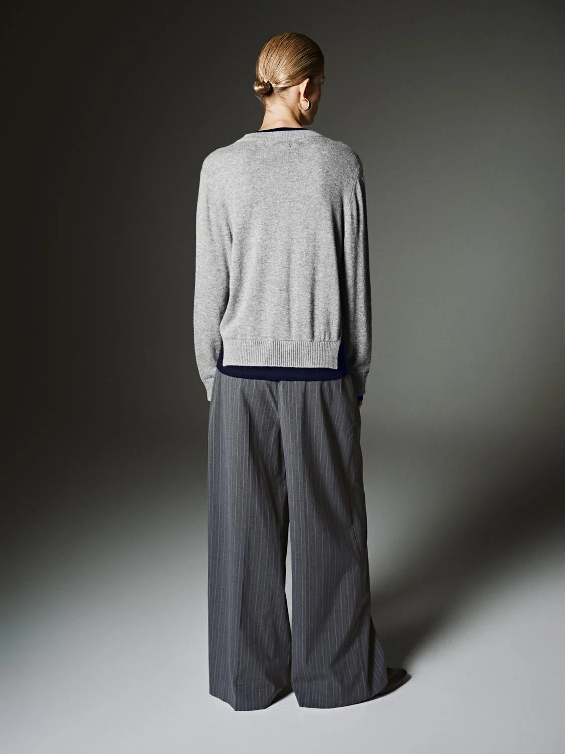 Drawstring Striped Wide Leg Pants sold by Urban Revivo product image thumbnail 4