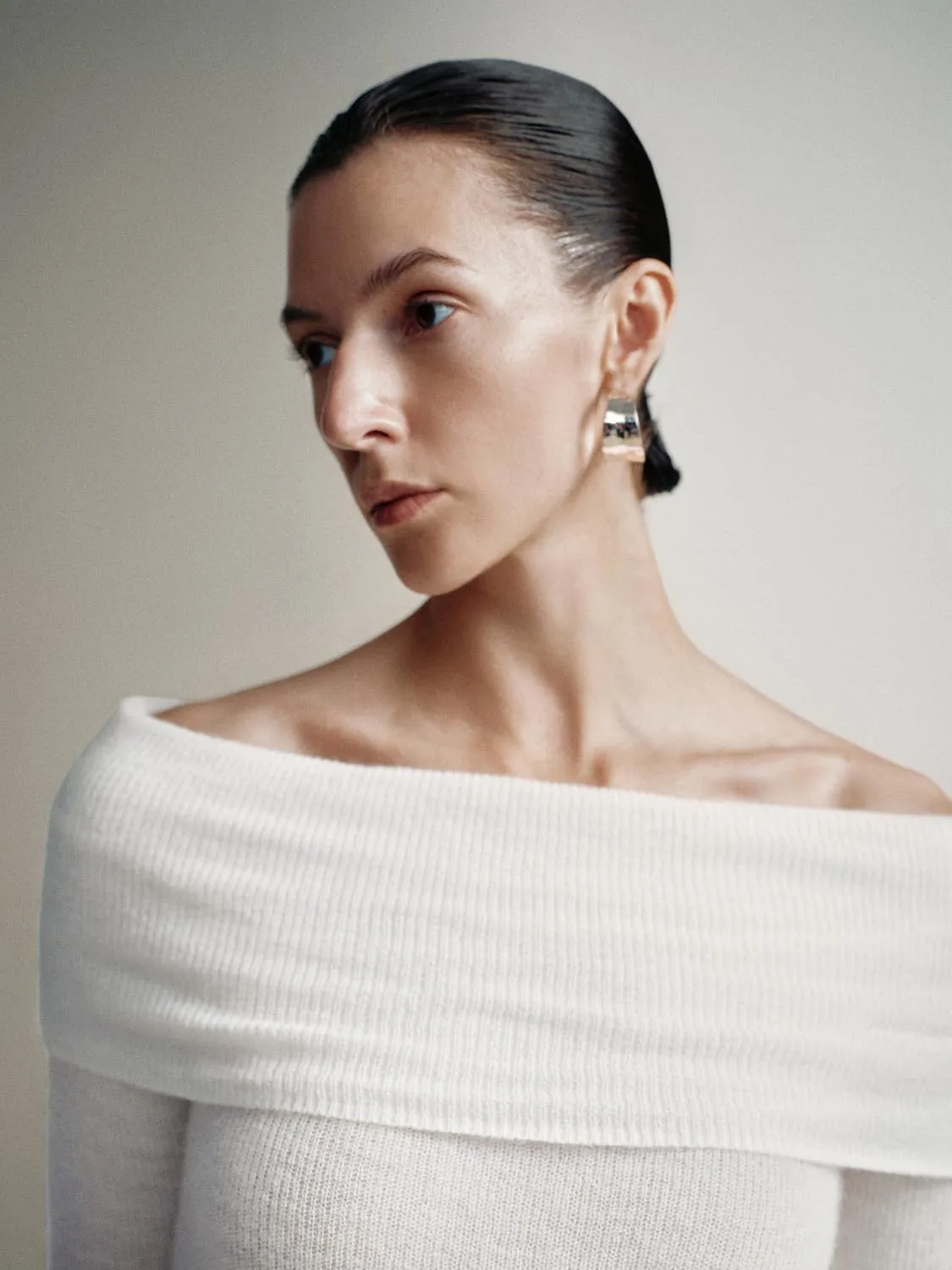 Cuffed Long Sleeve Knitted T-Shirts sold by Urban Revivo product image thumbnail 3