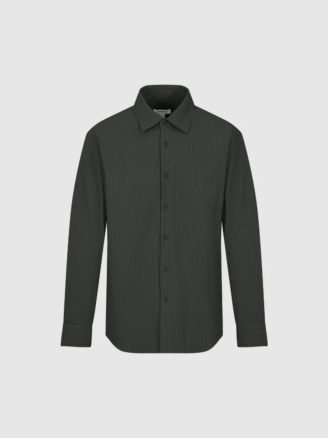Loose Fit Crinkle Shirts sold by Urban Revivo