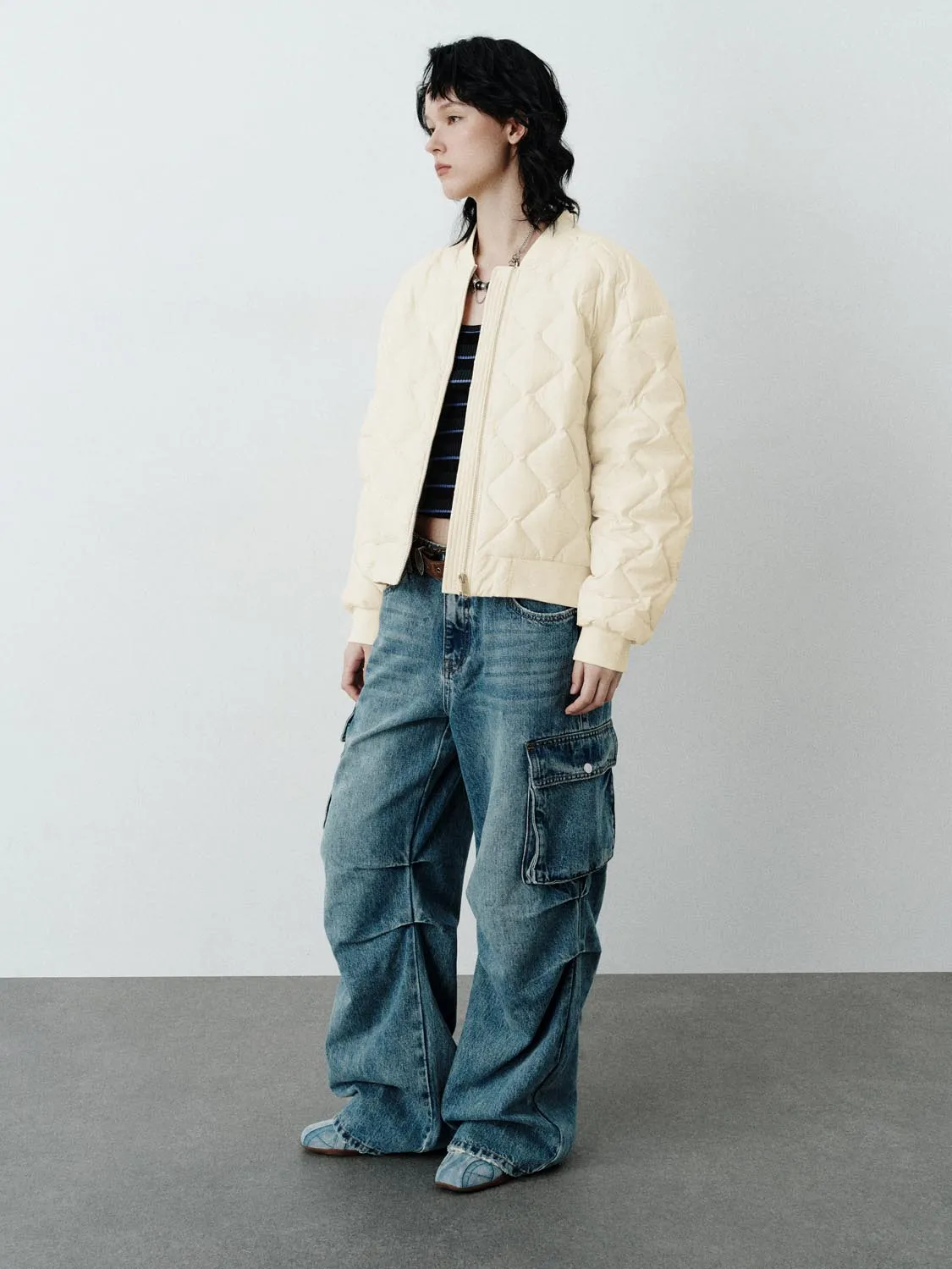 Quilted Liner Jackets sold by Urban Revivo product image thumbnail 4