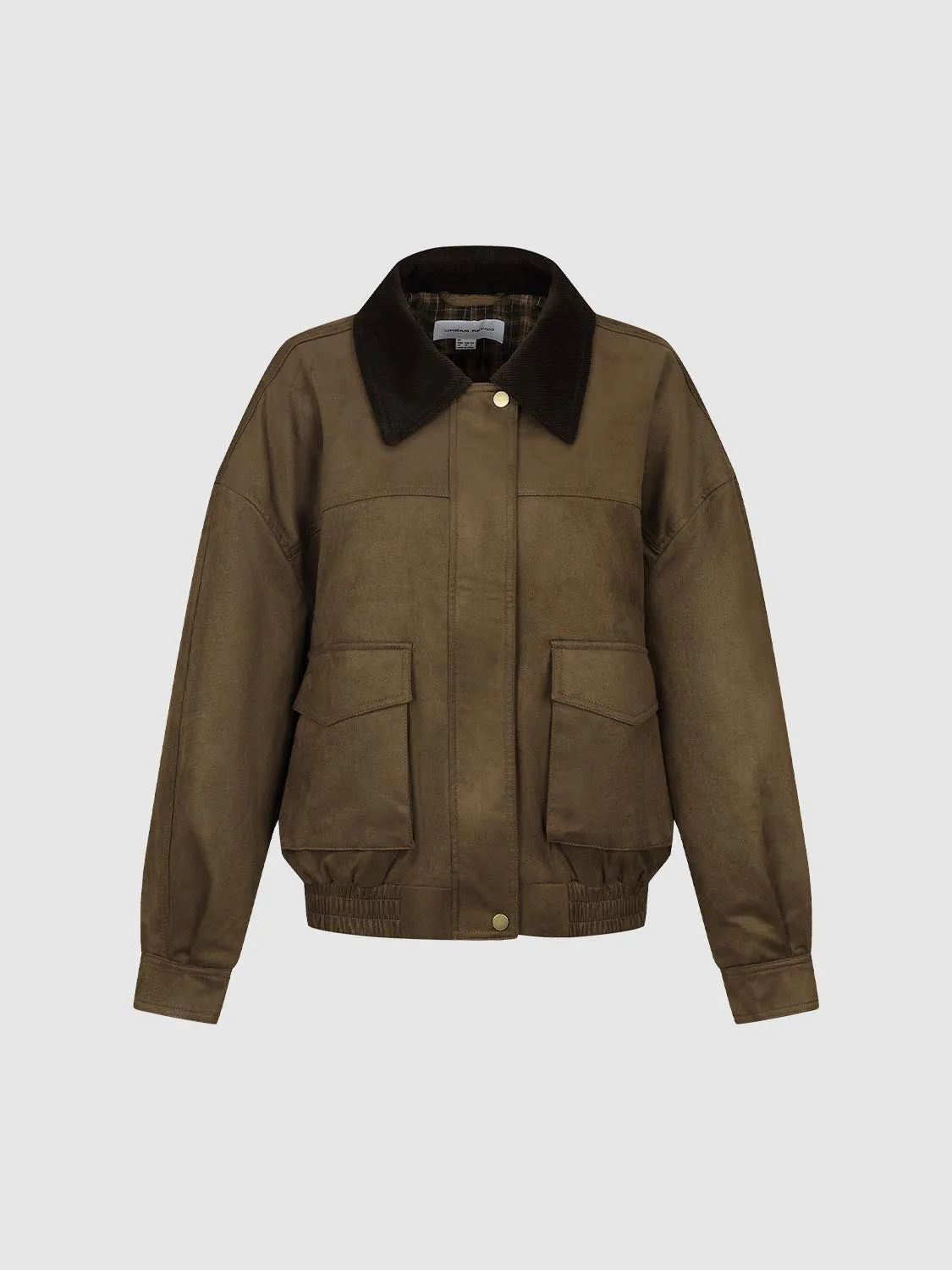 Flap Pockets Bomber Jackets sold by Urban Revivo