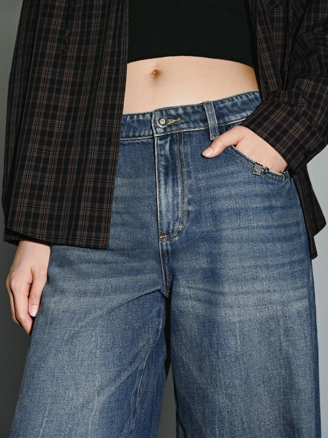 Wide Leg Jeans sold by Urban Revivo product image thumbnail 5