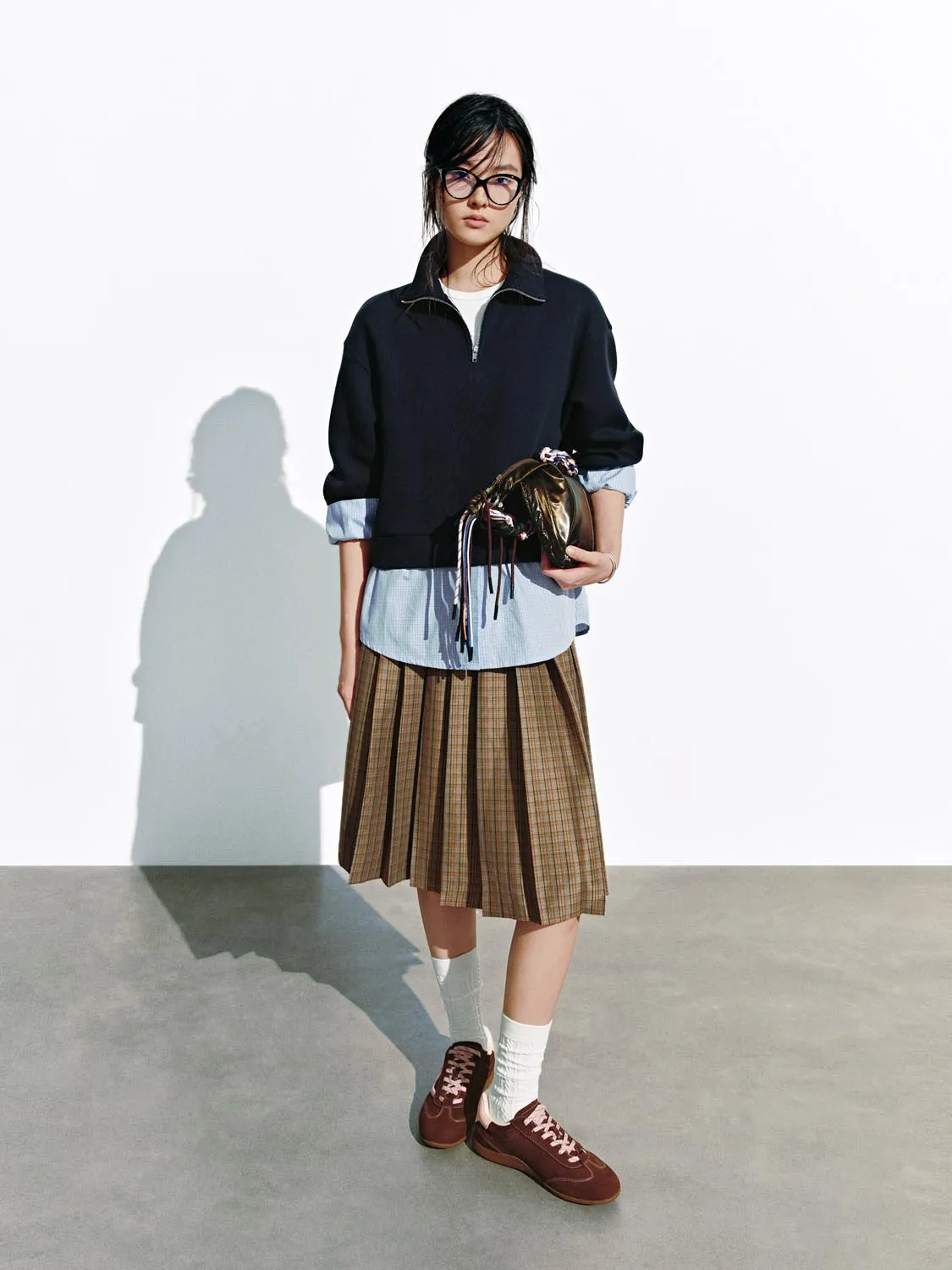 2 In 1 Half Zip Sweatshirts sold by Urban Revivo product image thumbnail 5