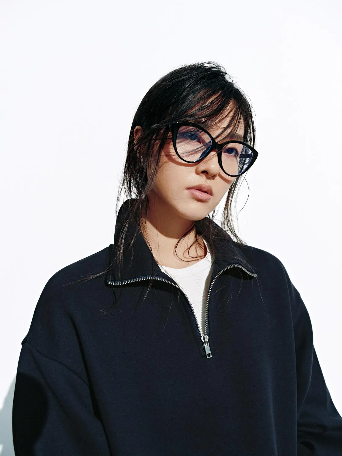 2 In 1 Half Zip Sweatshirts sold by Urban Revivo product image thumbnail 3