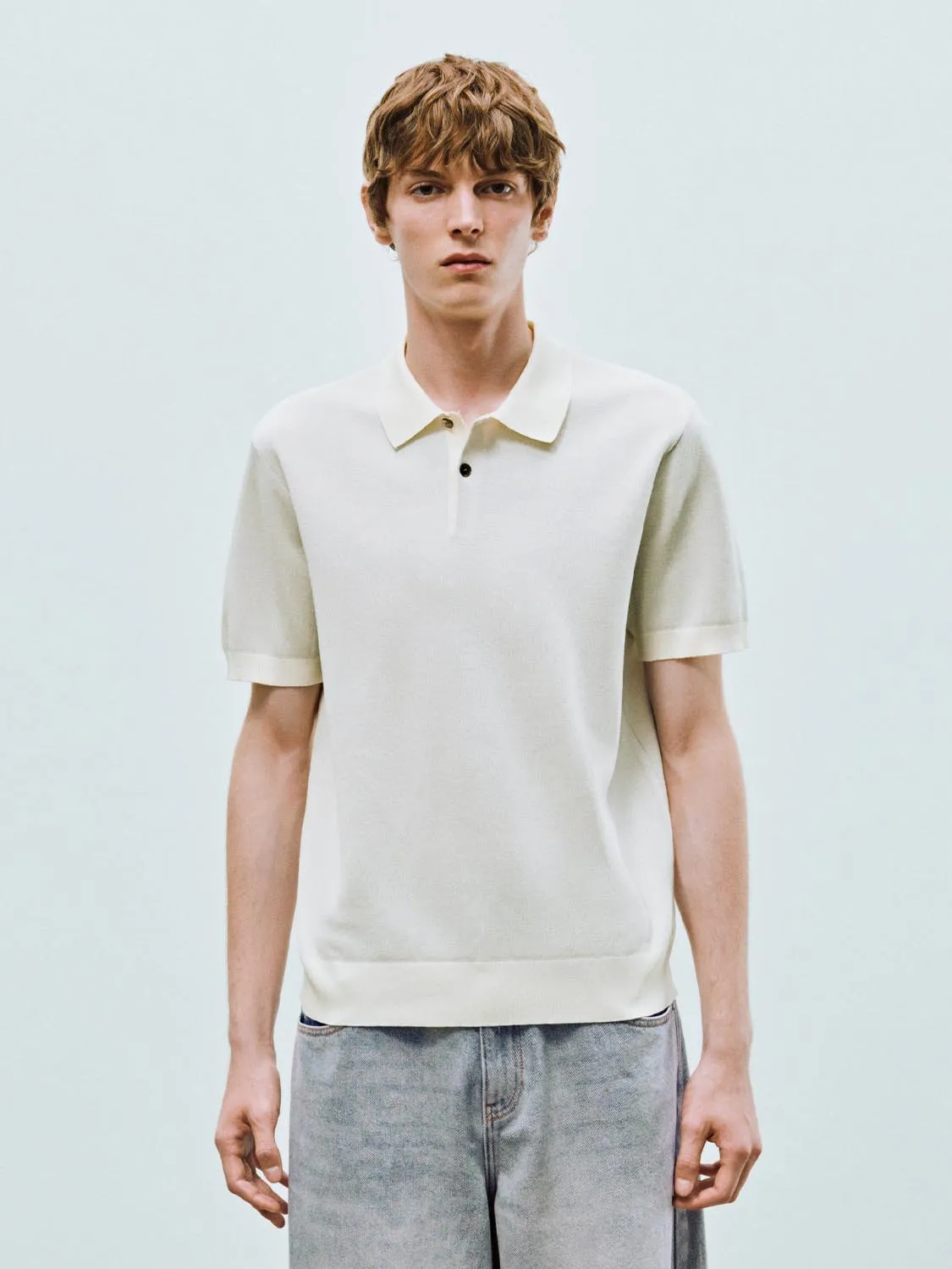 Short Sleeve Knitted T-Shirts sold by Urban Revivo