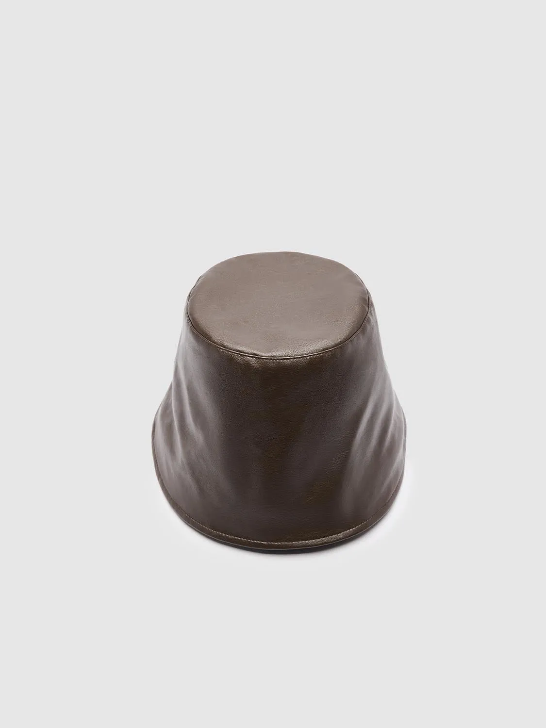 Vegan Leather Bucket Hat sold by Urban Revivo product image thumbnail 4