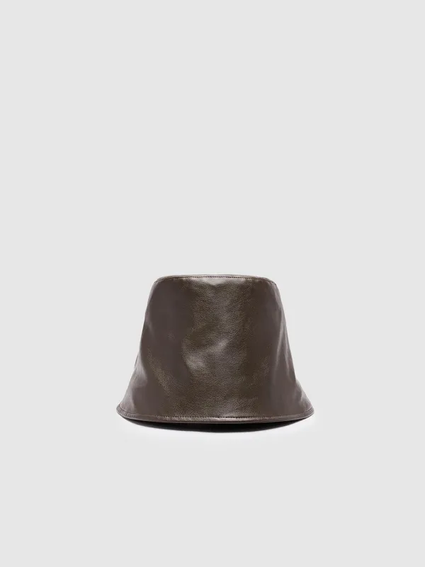 Vegan Leather Bucket Hat sold by Urban Revivo