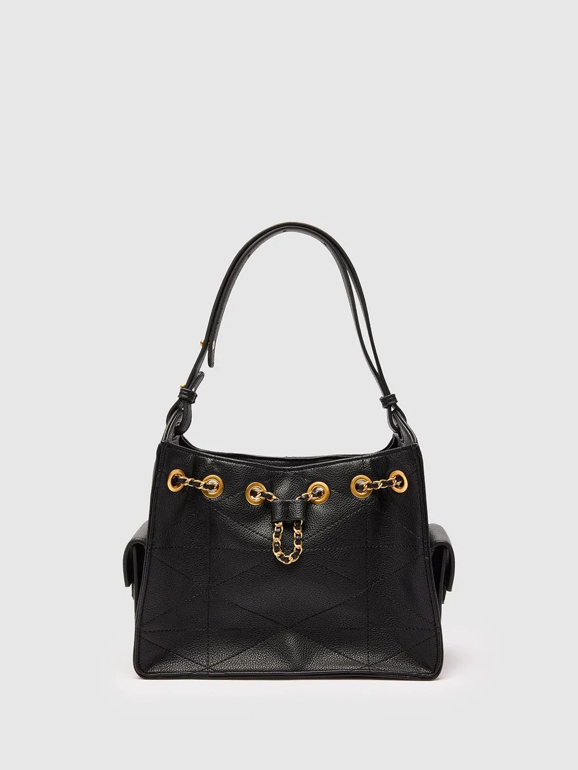 Vegan Leather Chain Detail Shoulder Bags sold by Urban Revivo
