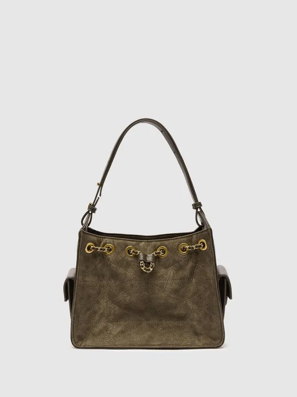 Vegan Leather Chain Detail Shoulder Bags sold by Urban Revivo