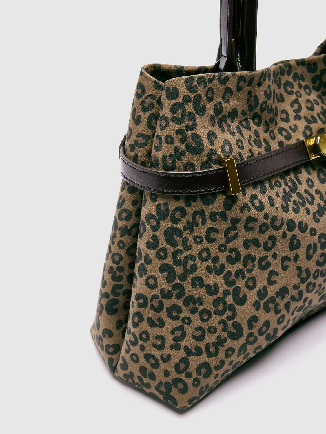 Leopard Print Handle Shoulder Bags sold by Urban Revivo product image thumbnail 5