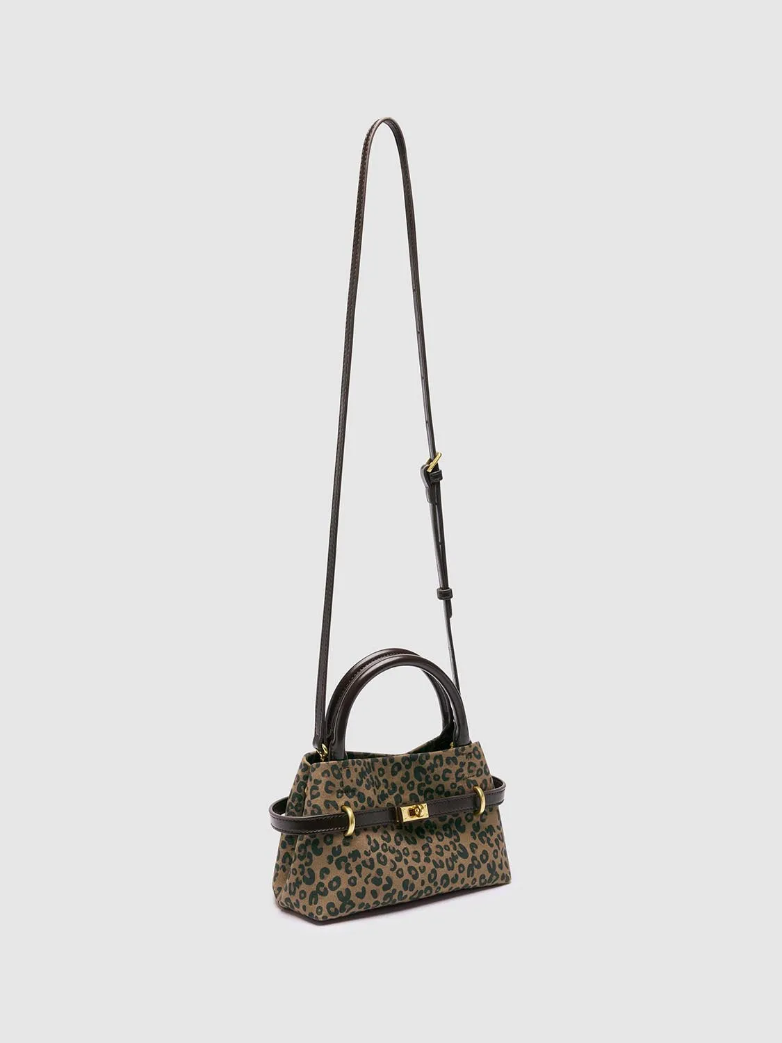 Leopard Print Mini Shoulder Grab Bags sold by Urban Revivo product image thumbnail 3