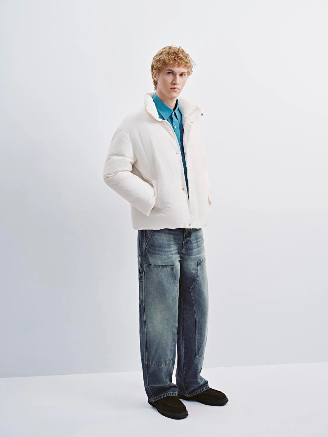 High Neck Padded Jackets sold by Urban Revivo product image thumbnail 5